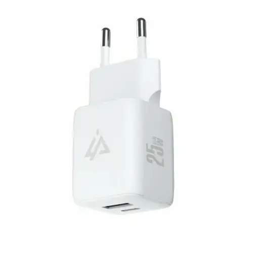 Incarcator Retea iPEAX GaN 25W, USB-C + USB-A (Alb)