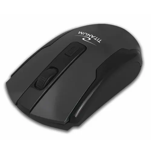 Mouse optic wireless Esperanza Vela TM123K, 4 butoane, 2.4GHz USB, 1600 dpi (Negru)