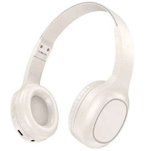Casti Stereo HOCO W46, Bluetooth, A2DP (Alb)