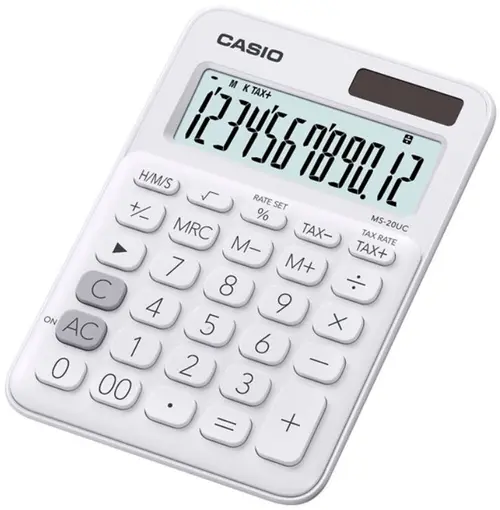 Calculator de birou Casio MS-20UC-WE