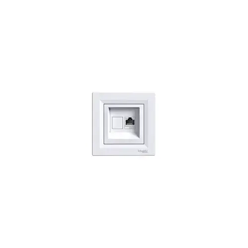 Priza date Schneider Electric Asfora EPH4300121, RJ45, incastrata, rama inclusa