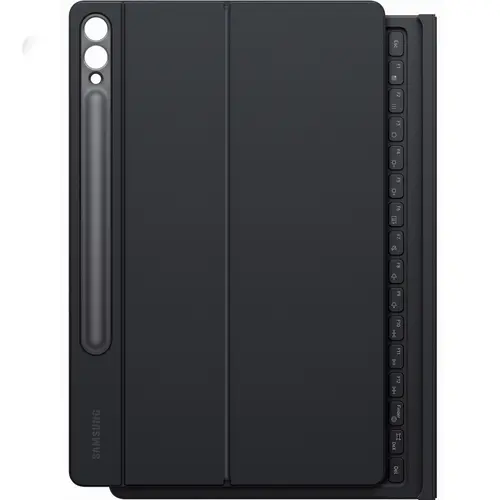 Husa de protectie Samsung Book Cover Keyboard pentru Galaxy Tab S10 Plus / S9 Plus / S9 FE Plus, Negru