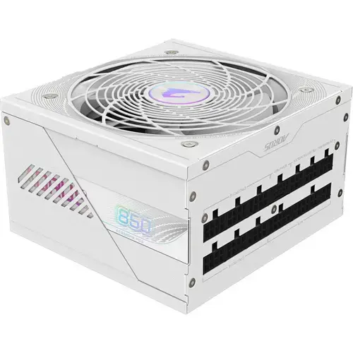 Sursa GIGABYTE Aorus ELITE P850W ICE, 80+ Platinum, 850W, Full Modulara (Alb)