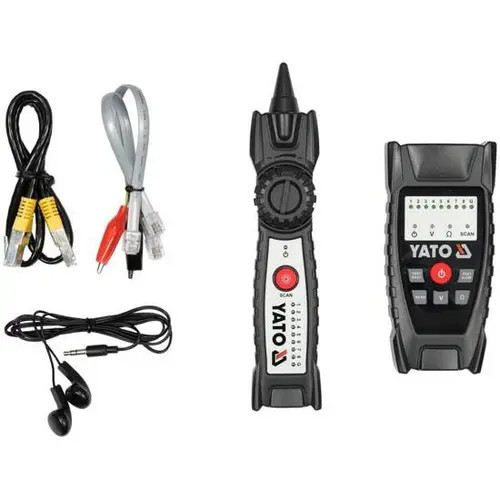 Localizatorul de cablu Yato YT-73137, Negru