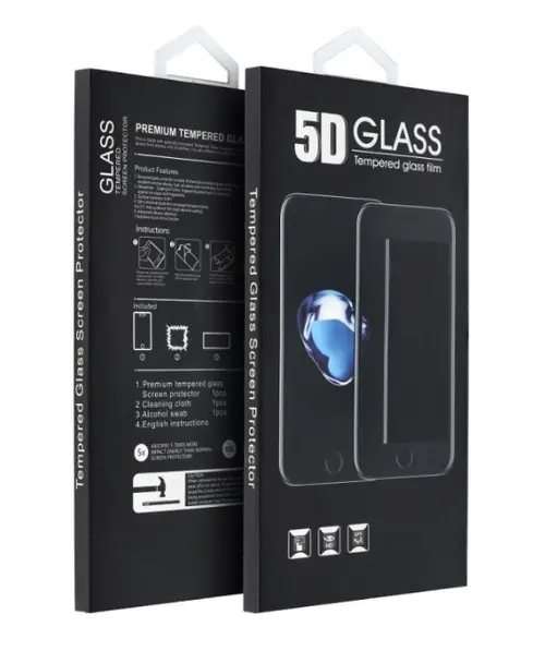 Folie de protectie Ecran OEM pentru Apple iPhone 11 Pro Max / XS Max, Sticla Securizata, Full Glue, 5D