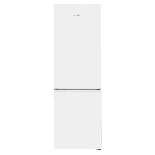 Combina Frigorifica Samus SCW357NFE, 253 L, Full No Frost, Clasa energetica E, Termostat reglabil, 2 sertare + 1 sertar pentru pizza in congelator, H 180 cm (Alb)