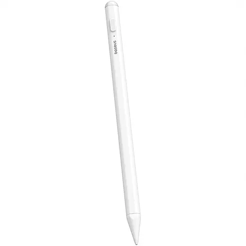 Touch Pen Baseus Smooth Writing 2 Magnetic Series P80015802213-02 pentru Apple iPad, Versiune Activ (Alb)