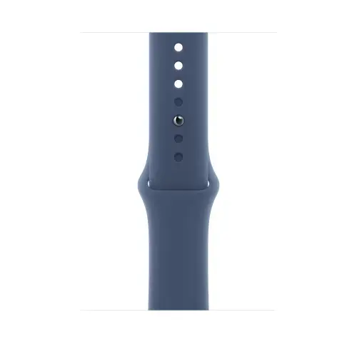 Curea Smartwatch Apple MXLV3ZM/A pentru Watch 46mm, Sport Band, S/M (Albastru)