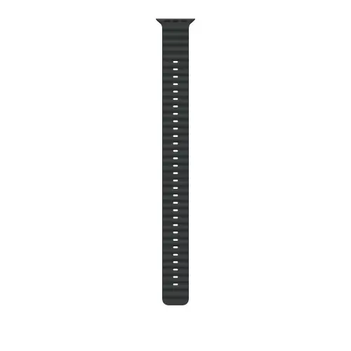 Curea Smartwatch Apple MYPF3ZM/A pentru Watch 49mm, Ocean Band Extension, Black Titanium Finish (Negru)