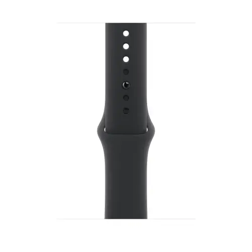 Curea Smartwatch Apple MXM53ZM/A pentru Watch 46mmm, Sport Band, XL (Negru)