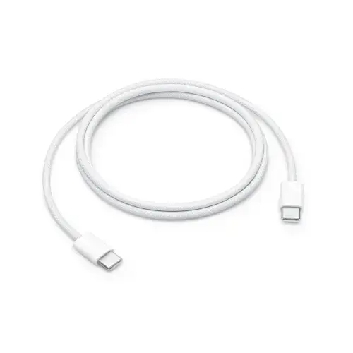Cablu de date Apple MW493ZM/A, 60 W, USB-C, 1m (Alb)