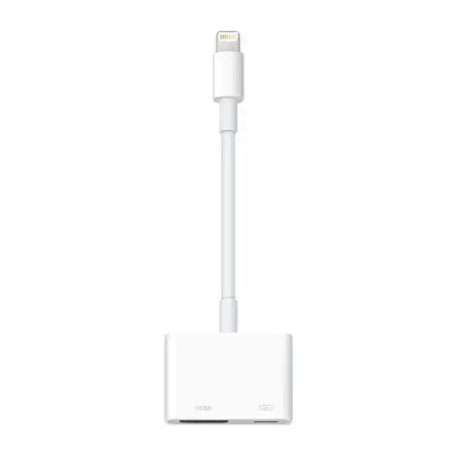 Adaptor Apple MW2P3ZM/A, Lightning la HDMI, Digital AV (Alb)