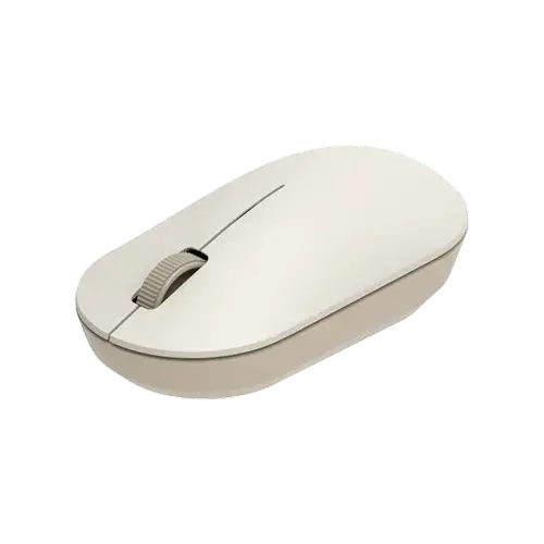 Mouse Xiaomi Wireless Lite 2, 2.4GHz, 1000 dpi, Clic silentios (Alb)