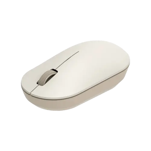 Mouse Xiaomi Wireless Lite 2, 2.4GHz, 1000 dpi, Clic silentios (Alb)