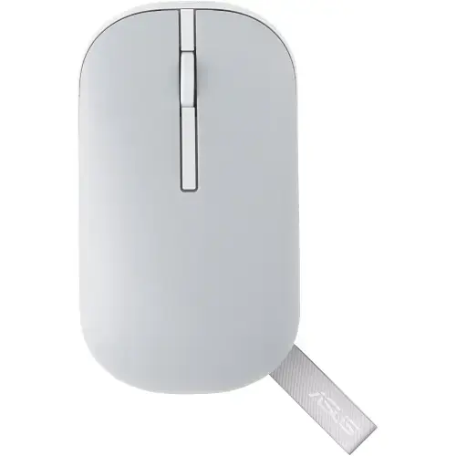 Mouse wireless ASUS MD100 Lite, 5 butoane, 1600 dpi, 56g (Gri)