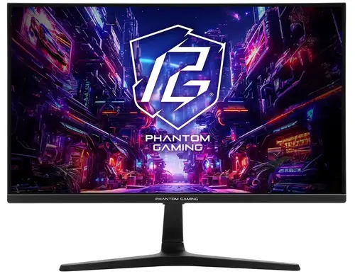 Monitor Gaming IPS LED ASRock 24.5inch PG25FFT, Full HD (1920 x 1080), HDMI, DisplayPort, Boxe, 180 Hz, 1 ms (Negru)