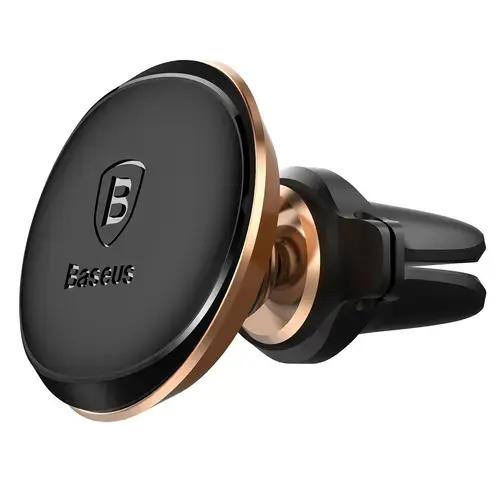 Suport Auto Magnetic Baseus Air Vent, Universal, Negru/Auriu