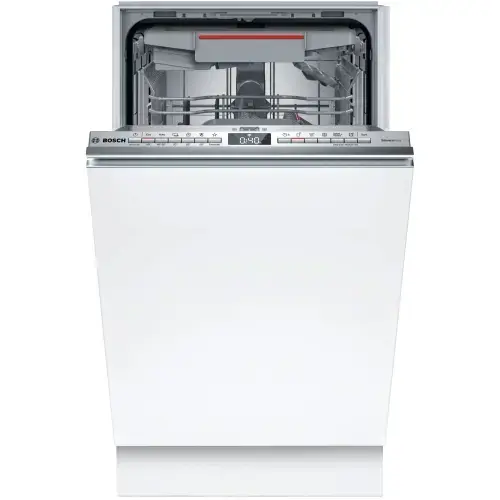 Masina de spalat vase incorporabila Bosch SPV4HMX49E, 10 seturi, 6 programe, Clasa E, Home Connect, 45 cm (Alb)