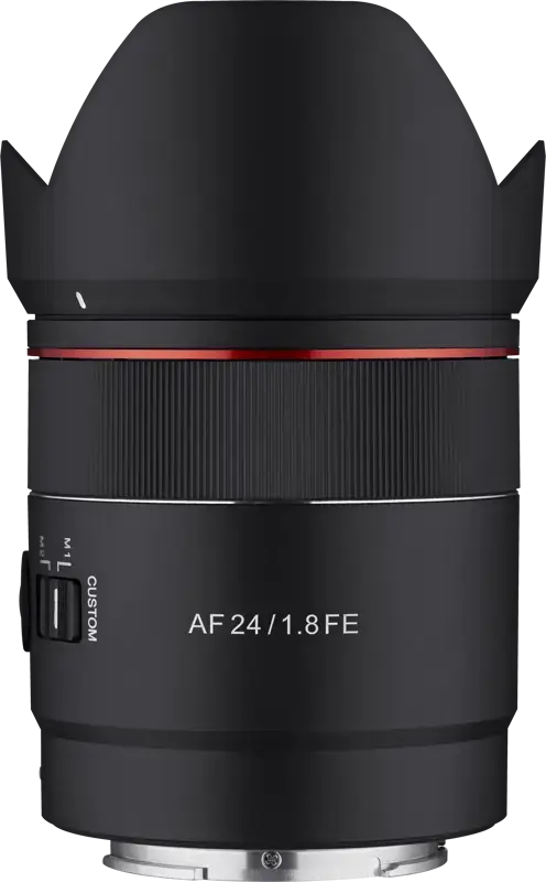 Obiectiv Samyang AF 24mm F/1.8 FE, Autofocus, montura Sony FE (Negru)