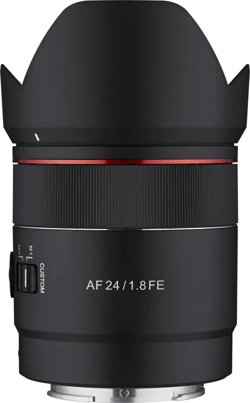 Obiectiv Samyang AF 24mm F/1.8 FE, Autofocus, montura Sony FE (Negru)