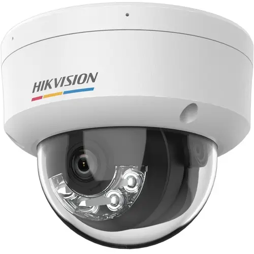 Camera de supraveghere IP Hikvision DS-2CD1167G2H-LIU(2.8MM), Dome, 6MP, ColorVu, Smart Hybrid Light,  (Alb)
