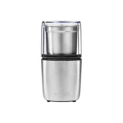 Mini-chopper multifunctional Princess 0122104001001 cu rasnita, 0,19L, 200 W (Inox)