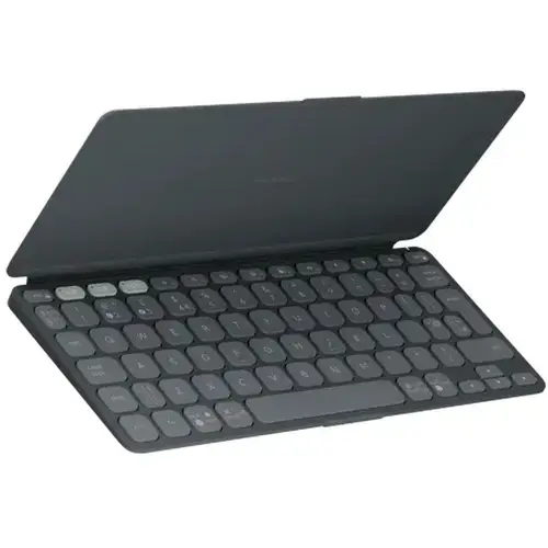 Tastatura Wireless LOGITECH Keys-To-Go 2, Bluetooth, Compatibil iOS, Android, Mac OS, Windows, iPAD, Layout US International (Negru)