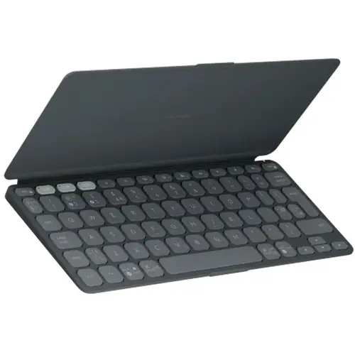 Tastatura Wireless LOGITECH Keys-To-Go 2, Bluetooth, Compatibil iOS, Android, Mac OS, Windows, iPAD, Layout US International (Negru)