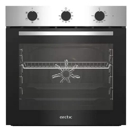 Cuptor incorporabil Arctic ARVIF1110XD, Clasa A, Capacitate 71 l, Electric, 4 functii, Grill, AeroCooking, Aqua Drop Clean, Timer (Inox)