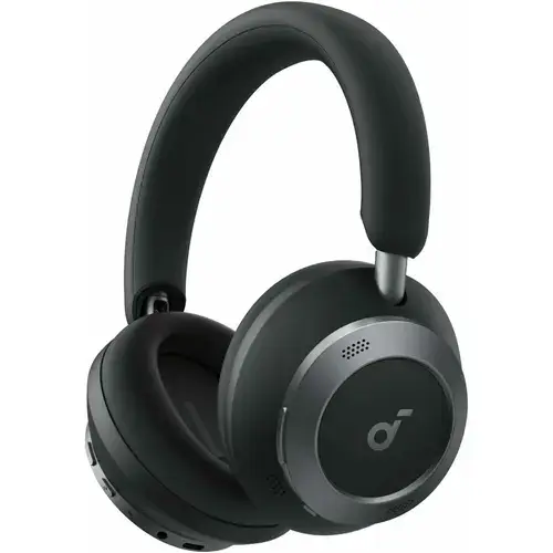 Casti Wireless Over-Ear Anker Soundcore Space One Pro, Adaptive Active Noise Cancelling, Hi-Res, 6 Microfoane, Bluetooth 5.3 (Negru)