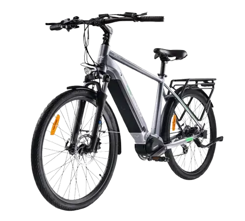 Bicicleta electrica MS ENERGY eBike C101, roti 27.5inch, autonomie maxima 130 km, motor 250W 80Nm, baterie LG 36V/14Ah (Negru/Gri)