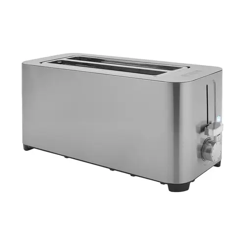 Prajitor de paine Princess 0114240201001 cu 2 sloturi lungi, 1400 W (Argintiu)