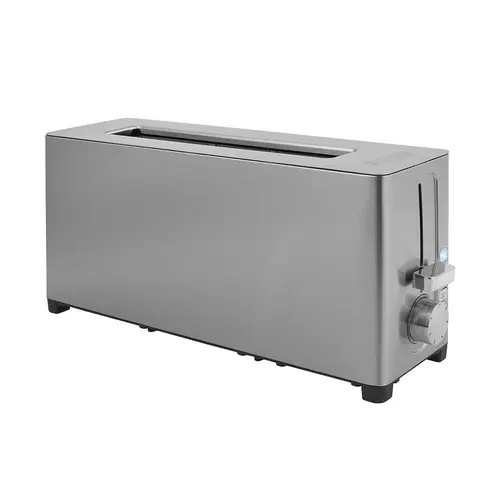 Prajitor de paine Princess 0114240101001 cu 1 slot lung, 1050 W, 7 trepte rumenire (Argintiu)