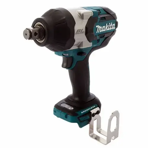 Masina de insurubat cu impact Makita 1050Nm, patrat 3/4inch, 18V, fara acumulator si incarcator (Albastru/Negru)