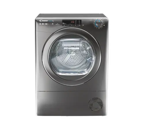 Uscator de rufe CANDY CSOE H10A2TRER-S, Pompa de caldura, Wi-Fi, 10 kg, 14 programe, Clasa E (Negru)