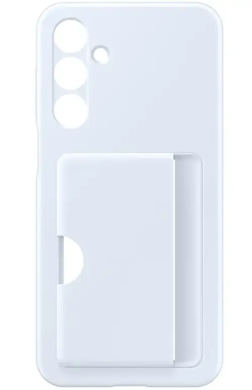 Husa pentru Samsung Galaxy A16 5G A166 / A16 4G A165, EF-OA166TLEGWW, Card Slot Case, Albastra