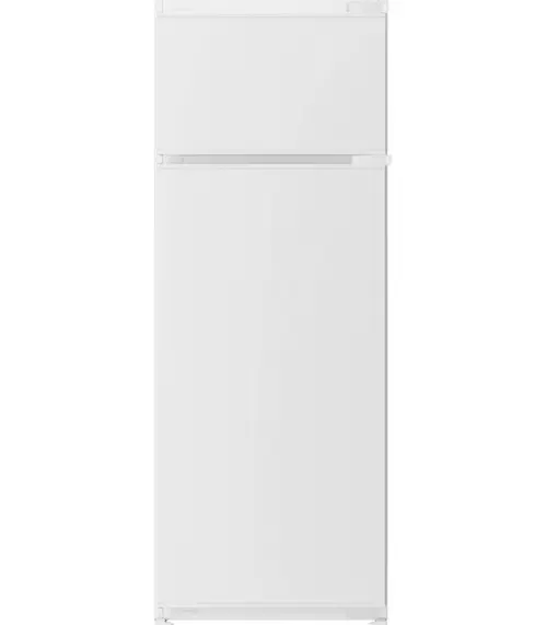 Frigider cu 2 usi incorporabil Beko BDSA250K4SN, 220 l, Clasa E, Termostat reglabil, XXL Bottle holder, Iluminare LED, H 144.8 cm (Alb)