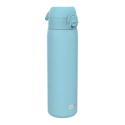 Sticla apa Ion8 I8SS600ABLU2, Slim, inox, 600ml (Albastru)