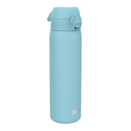 Sticla apa Ion8 I8SS600ABLU2, Slim, inox, 600ml (Albastru)