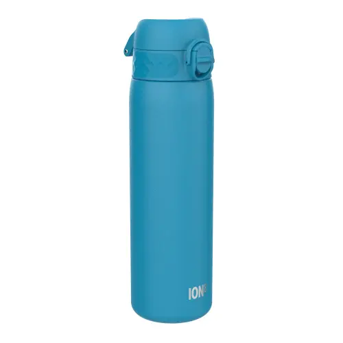 Sticla apa Ion8 I8SS600BLU Slim, inox, 600ml (Albastru)