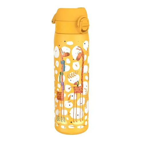 Sticla apa pentru copii Ion8 I8SS600PYGIRAF, inox, 600ml (Galben)