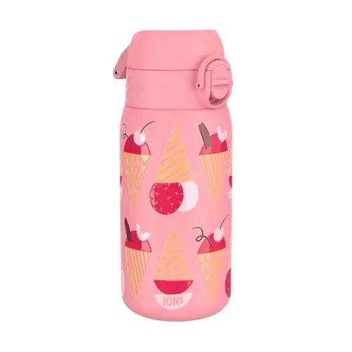 Sticla apa pentru copii Ion8 I8SS400PPICECR, inox, 400ml, Ice Creams (Roz)