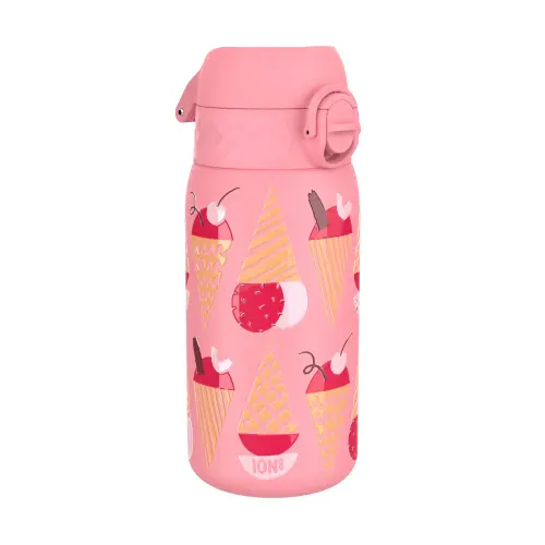 Sticla apa pentru copii Ion8 I8SS400PPICECR, inox, 400ml, Ice Creams (Roz)