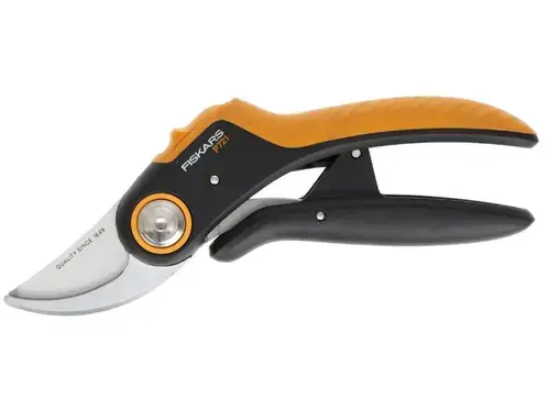 Foarfeca Fiskars Powerlever P721 manual cu doua taisuri (Negru/Portocaliu)