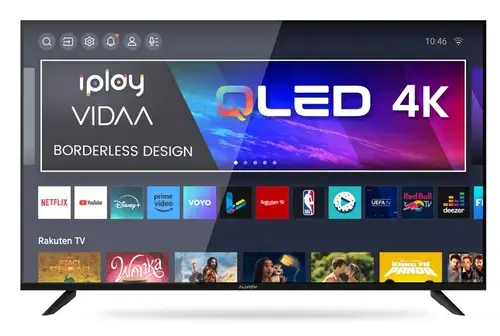 Televizor QLED Allview 139 cm (55inch) QL55iPlay6200-U, Ultra HD 4K, Smart TV, WiFi, CI+