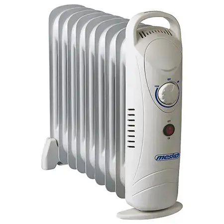 Radiator ulei 9 elementi Mesko MS7805, 1000w (Alb)