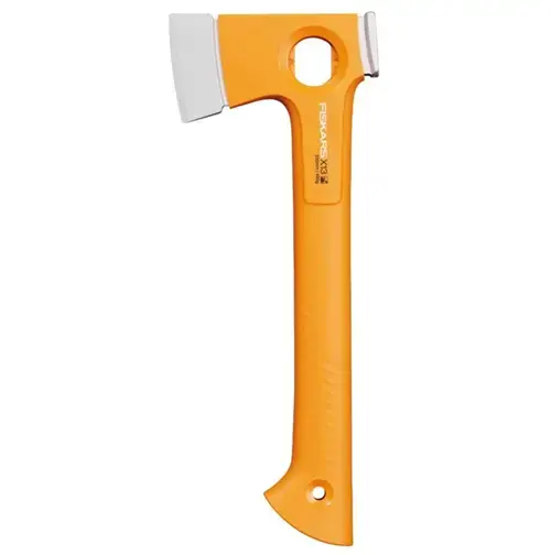 Topor Fiskars X13, pentru camping, protectie lama (Portocaliu)
