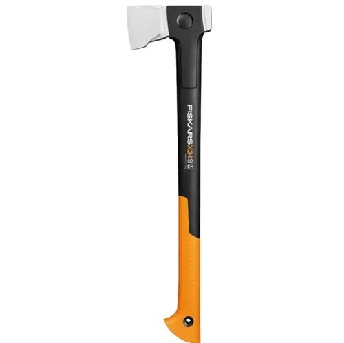 Topor pentru despicat lemne Fiskars X24, 1069105 lama S (Negru/Portocaliu)