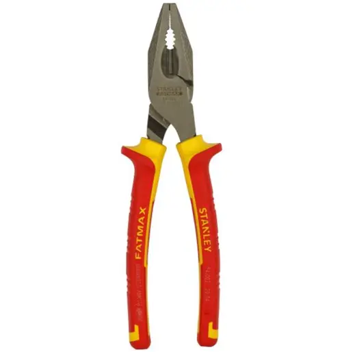 Cleste universal electroizolat Stanley Fatmax 0-84-002, 1000 V (Rosu/Galben)