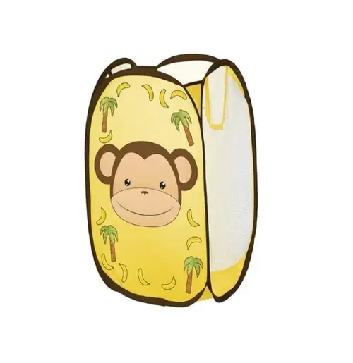 Cos depozitare U-grow UG-CD02, Monkey, 48 x 32 x 30 cm (Galben)